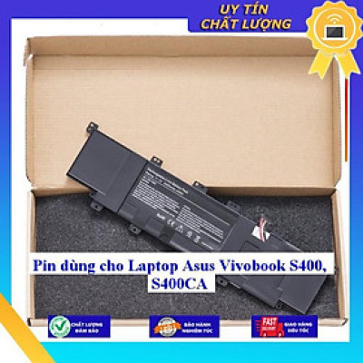 Pin dùng cho Laptop Asus Vivobook S400 S400CA - Hàng Nhập Khẩu New Seal