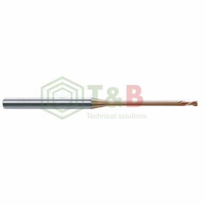 Dao Phay Phẳng 2 Me Cổ Dài D2 x 10 x 45L Union Tool Model HLS2020-100,Dao phay ngón gia công sau nhiệt