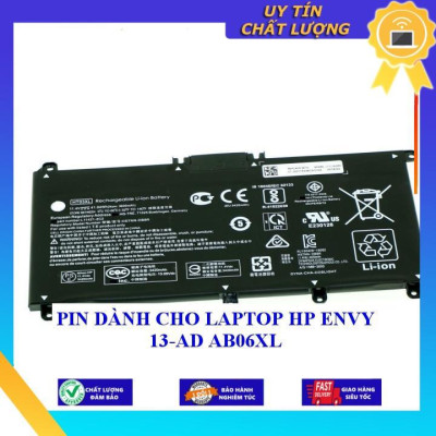 PIN dùng cho LAPTOP HP ENVY 13-AD AB06XL - Hàng Nhập Khẩu New Seal