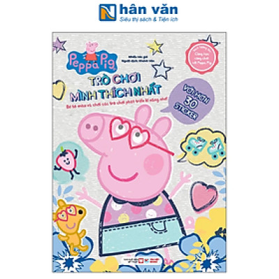 Sách - Sách Tương Tác - Cùng Học Cùng Chơi Với Peppa Pig - Trò Chơi Mình Thích Nhất