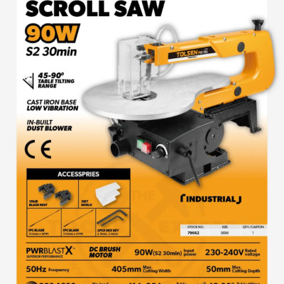 MÁY CƯA VÒNG 90W TOLSEN 79662 - HÀNG CHÍNH HÃNG