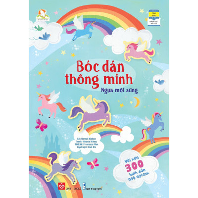 Sách - Bóc Dán Thông Minh - Đa Dạng Chủ Đề - Combo 12 Tập - Đinh Tị Books