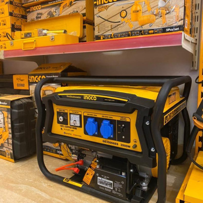 MÁY PHÁT ĐIỆN DÙNG XĂNG 3.5KW 4 THÌ OHV INGCO GE35006ES - HÀNG CHÍNH HÃNG