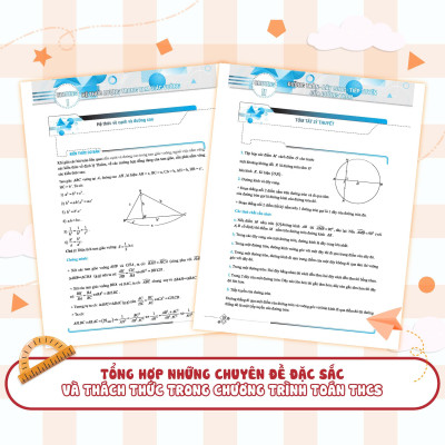 Sách - Tổng Hợp Chuyên Đề Trọng Tâm Thi Vào 10 Chuyên Và Học Sinh Giỏi Hình Học + Đại Số Lớp 9 - Combo 2 Cuốn - Megabook