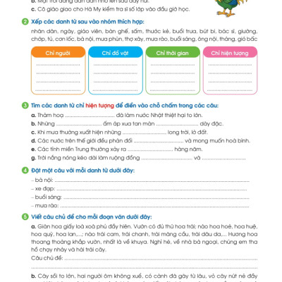 Phiếu Bài Tập Cuối Tuần Tiếng Việt 4 (35 Tuần Học) -MEGA