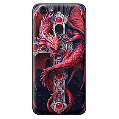 Ốp in cho Oppo F5 Youth RỒNG ĐỎ 2 - Hàng chính hãng