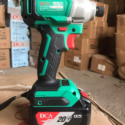 MÁY SIẾT VÍT KHÔNG CHỔI THAN DÙNG PIN 20V/4.0AH X2 (KÈM THEO 1 SẠC, 2 PIN 4.0AHM) DCA ADPL03-14EM - HÀNG CHÍNH HÃNG