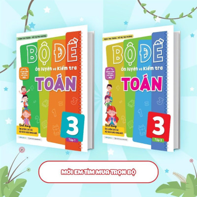 Sách - Bộ Đề Ôn Luyện Và Kiểm Tra Toán Lớp 3 - Tập 2 - Megabook