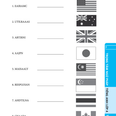 Global Success - Trọng Tâm Ngữ Pháp Tiếng Anh Lớp 4 - Tập 1 (Có Đáp Án)