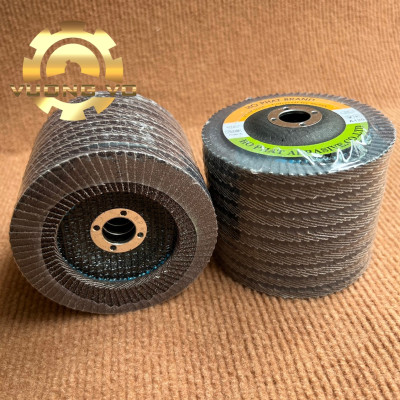 Nhám xếp nâu-ráp xếp nâu Hồ Phát đường kính 100mm 72 lá nhám (Gía đã bao gồm VAT)