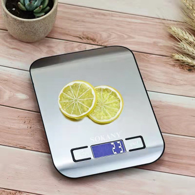 Cân tiểu ly điện tử mini SOKANY nhỏ gọn định lượng 1g - 5kg, độ chính xác cao - SK19026 - HÀNG CHÍNH HÃNG