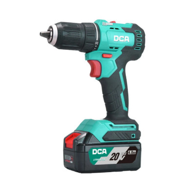 MÁY KHOAN KHÔNG CHỔI THAN DÙNG PIN 20V/2.0AHX1 (KÈM 1 SẠC, 1PIN 2.0AH) DCA ADJZ2050DM - HÀNG CHÍNH HÃNG