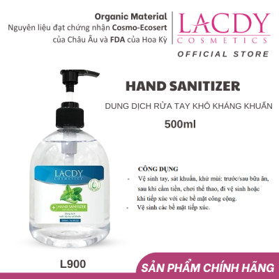 Dung dịch rửa tay khô kháng khuẩn  HAND SANITIZER L900 ( 500ml ) 