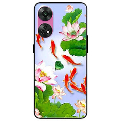 Ốp lưng dành cho Oppo Reno 8T 4G - Reno 8T 5G - Reno 10 5G - Reno 10 Pro 5G - Đàn Cá Koi - Hàng Chính Hãng