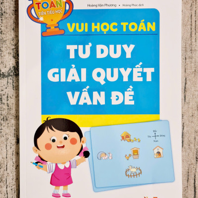 Bộ 3 cuốn Sách TOÁN TIỀN TIỂU HỌC - VUI HỌC TOÁN (Vizibook)