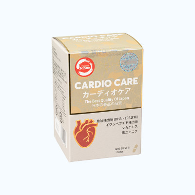 Thực phẩm bảo vệ sức khỏe Cardio Care (Hộp 60 viên)