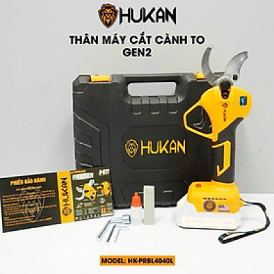 MÁY CẮT CÀNH PIN 21V TO HK-PRBL4040L HUKAN ( GỒM 1 PIN 3000MA VÀ 1 SẠC) - HÀNG CHÍNH HÃNG