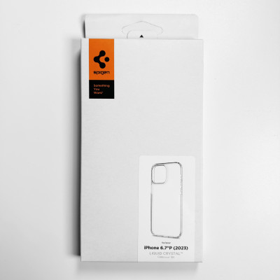 Ốp Lưng dành cho iPhone 15 Pro Max Spigen Liquid Crystal Case - Hàng Chính Hãng