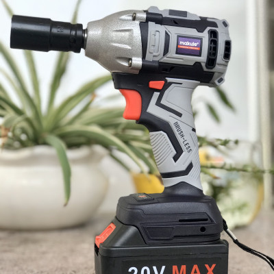 Máy vặn siết bu lông dùng pin 20V MAKUTE 20V CW001 (1 PIN, 1 SẠC) - Hàng chính hãng