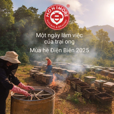 Honimore Mật ong chín Hoa Miền Núi 630g - MUA 2 TẶNG 1 CHAI CÙNG SIZE