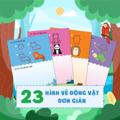 Sách - Dino Tập Vẽ - 4 Bước Vẽ Đơn Giản Động Vật - Megabook