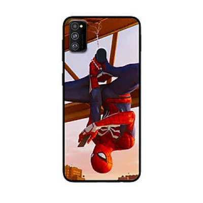 Ốp Lưng in cho Samsung Galaxy M30s Mẫu Nhện Cầm Điện thoại - Hàng Chính Hãng
