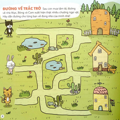 Giải Mã Mê Cung - Trò Chơi Tư Duy Cho Trẻ (Dành Cho Bé Từ 5 Tuổi)