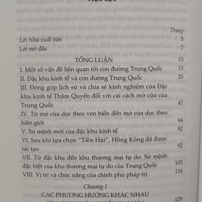 Đặc Khu Kinh Tế và Con Đường Trung Quốc