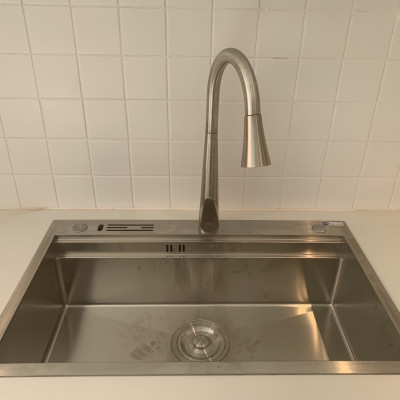 CHẬU RỬA INOX KAFF KF-HM7848A. Hàng Chính Hãng 