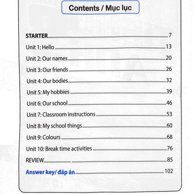Global Success - Vở Bài Tập Tiếng Anh Lớp 3 - Tập 1 (Có Đáp Án)