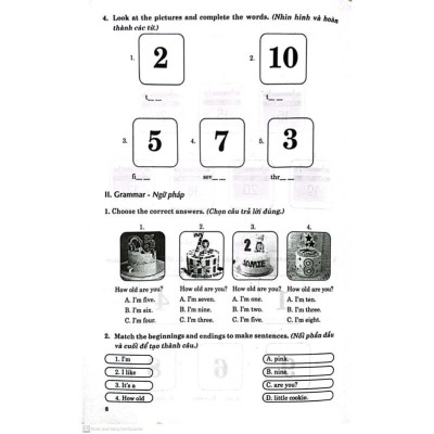 Sách - Bài Tập Tiếng Anh 2 (Biên Soạn Theo Bộ Sách Family And Friends 2 National Edition - 2022)mk