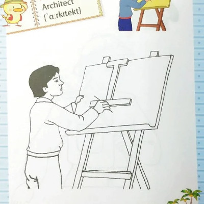 Tập Tô Màu Mẫu Giáo - Chủ Đề Nghề Nghiệp (2022)