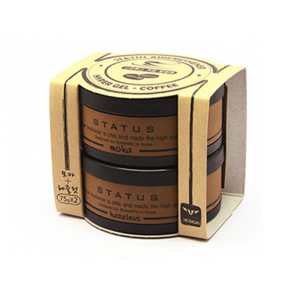 Bộ 2 hộp sáp thơm khử mùi giảm SAY XE ô tô hương CAFE Hàn Quốc