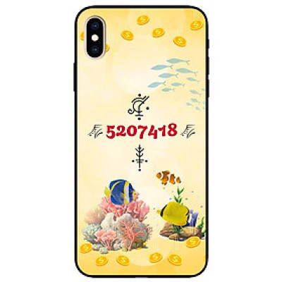 Ốp lưng dành cho Iphone X - Xs - Xs Max - XR - 11 - 11 Pro Max - Con Số May Mắn - Hàng Chính Hãng