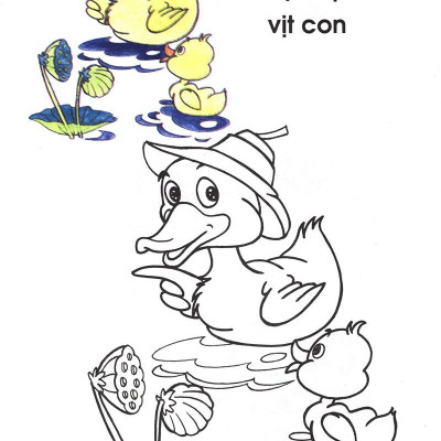 Bé Tập Tô Màu: Các Loại Thú (Tập 1)