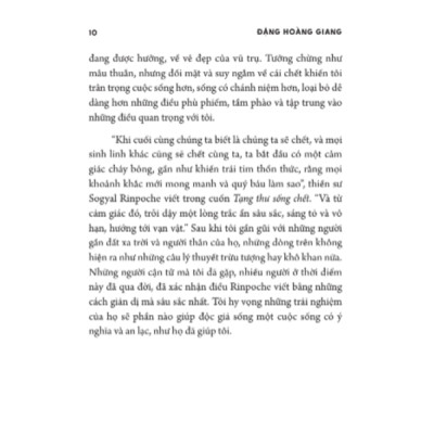 Điểm Đến Của Cuộc Đời - Đồng Hành Với Người Cận Tử Và Những Bài Học Cho Cuộc Sống (Đặng Hoàng Giang) - Omega Plus