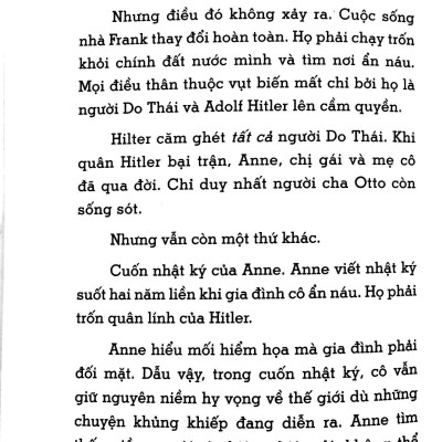 Bộ Sách Chân Dung Những Người Thay Đổi Thế Giới - Anne Frank Là Ai? (Tái Bản 2018)