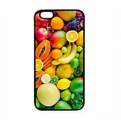 Ốp lưng cho iPhone 6 Plus mẫu  TRÁI CÂY 1 - Hàng chính hãng