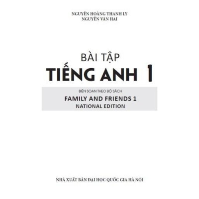 Sách - Bài tập tiếng anh 1 (biên soạn theo bộ sách family and friends 1 national edition  ) (HA-MK)