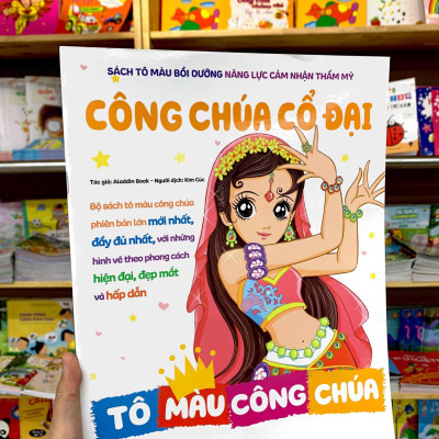 Tô Màu Công Chúa - Công Chúa Cổ Đại