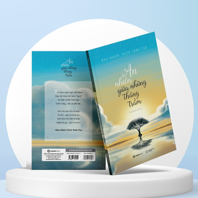 SÁCH - An nhiên giữa những thăng trầm (Tái bản) - Tác giả Như Nhiên Thích Tánh Tuệ - Mvn Books