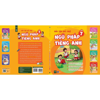 Sách - Bài Tập Bổ Trợ Ngữ Pháp Tiếng Anh Lớp 7 - VISHV Books - 1980 Books