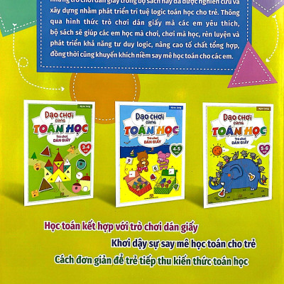 Dạo Chơi Cùng Toán Học - Trò Chơi Dán Giấy (5-6 Tuổi)