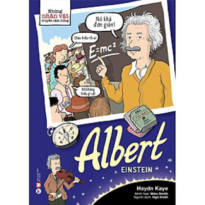 Sách - Những Nhân Vật Truyền Cảm Hứng - Albert Einstein - Tân Việt Books