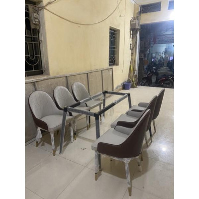 bộ bàn ăn nhập khẩu 1m6x80 6 ghế  monet