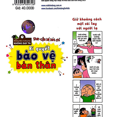 Shin - Cậu Bé Bút Chì - Những Điều Trường Học Không Dạy Ta - Bí Quyết Bảo Vệ Bản Thân