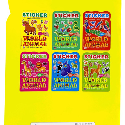 Sticker Dán Hình Thông Minh - Thế Giới Động Vật - Trong Trang Trại