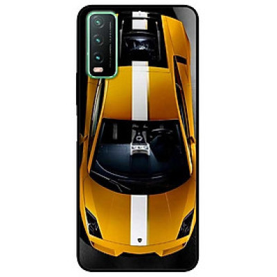 Ốp lưng dành cho Vivo Y20 - Y20s - Y12s mẫu Xe Sọc Trắng