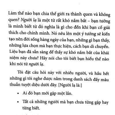 TedBooks - Người Lạ Làm Thay Đổi Cuộc Sống Của Chúng Ta