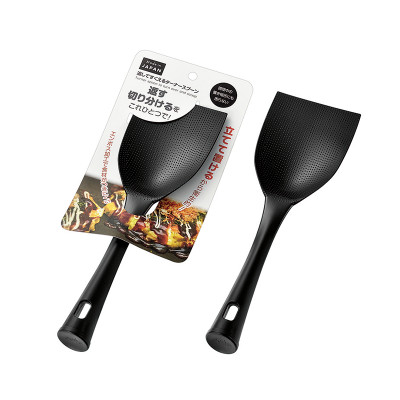 Muôi chiên chịu nhiệt Echo Metal, thiết kế ngọn nhẹ, đẹp mắt có đế đứng nên dễ dàng cầm nắm và dựng đứng, rất tiện lợi - nội địa Nhật Bản 